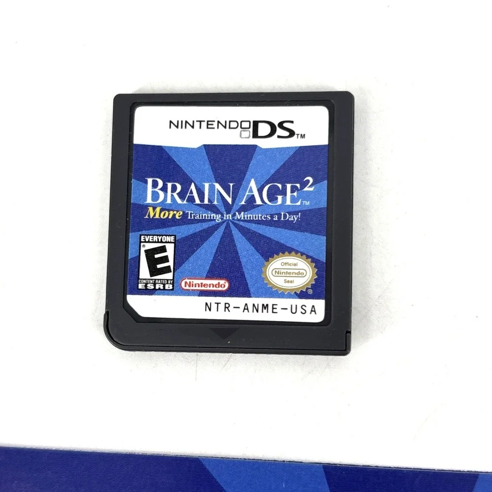 Brain Age 2 More Training‎ in Minutes a Day (Nintendo DS) Complete